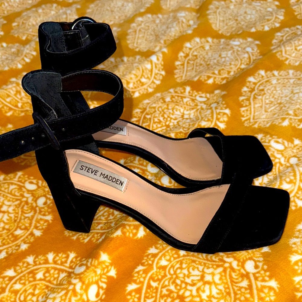 Steve Madden Black Heels